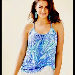 Lilly Pulitzer Lacey Tank Top